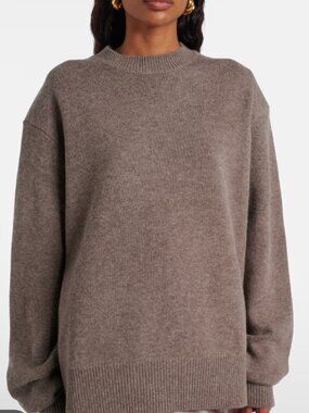Frankie Shop Abel Brown Sweater